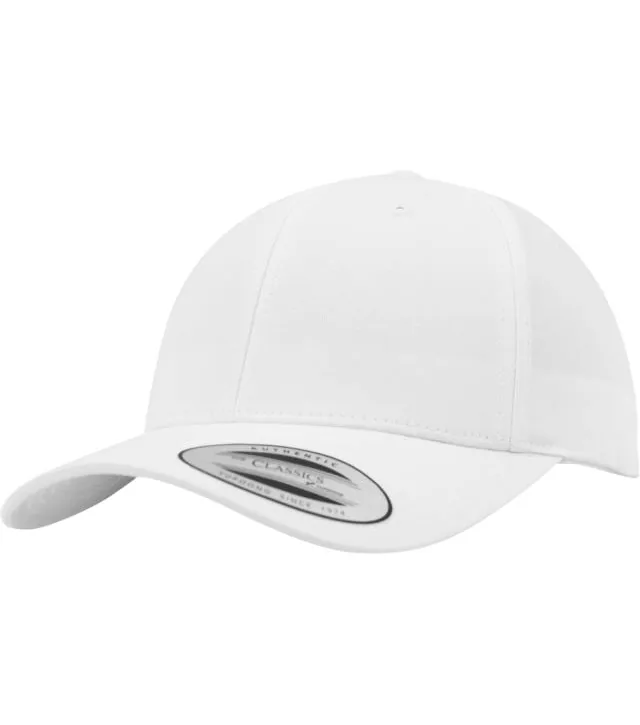 Flexfit 7706 – 6 panelová Snapback kšiltovka "Classic", bílá