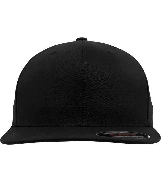 Flexfit 6277FV – 6 panelová Flexfit kšiltovka, černá