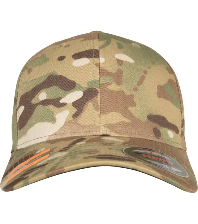 Flexfit 6277MC – 6 panelová kšiltovka Multicam®, maskáčová (multicam)