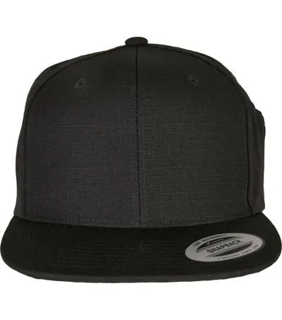 Flexfit 6089PS – 6 panelová snapback kšiltovka s držákem na pero