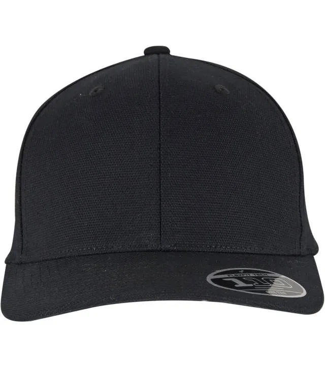 Flexfit 9293 – 6 panelová Snapback kšiltovka "Curved", černá