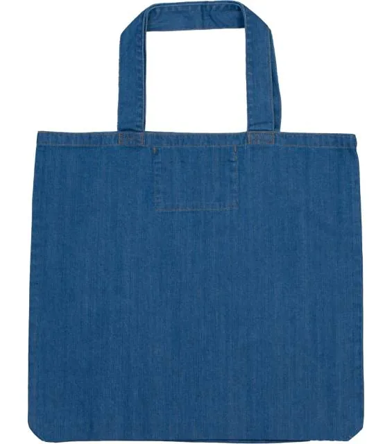Mantis M 196 – denim nákupní taška, modrá