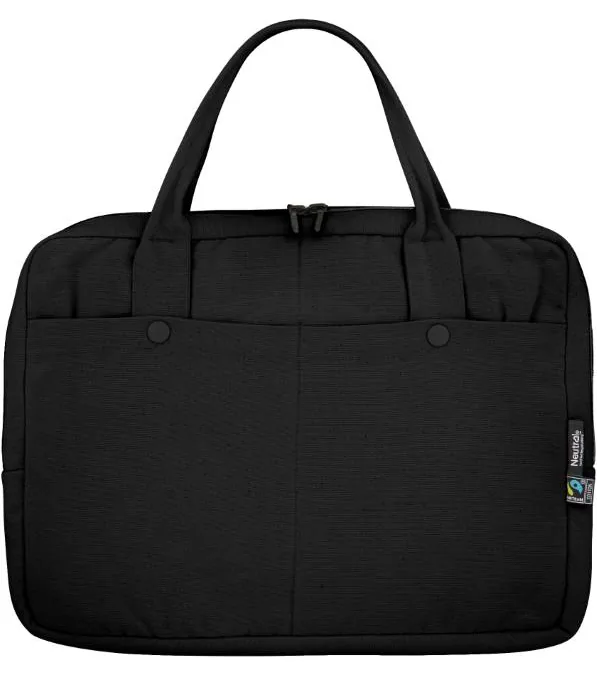 Neutral O 90045 – bio fairtrade business taška, černá