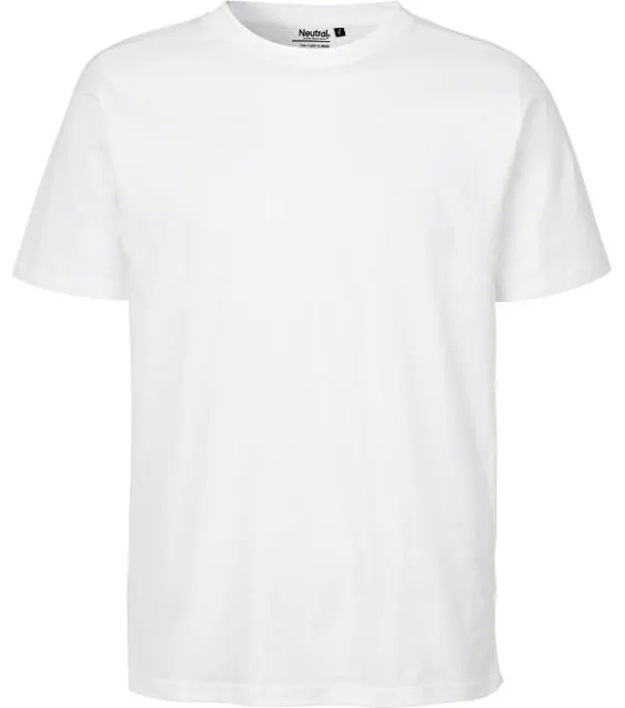 Neutral O 60002 – unisex tričko z bio bavlny, bílá