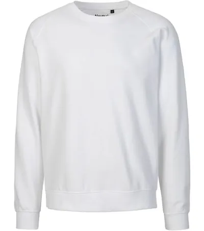 Neutral O 63001 – unisex raglánová mikina z bio bavlny