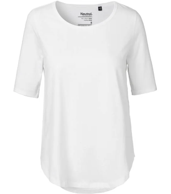 Neutral O 81004 – dámské tričko "Loose Fit", bílá